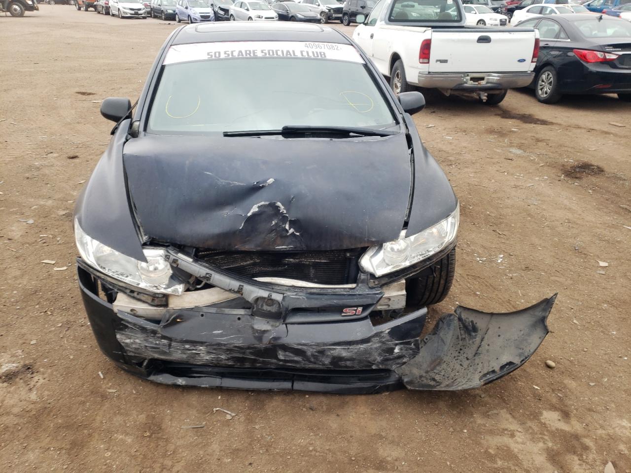 Photo 9 from auction – 2007 HONDA CIVIC SI with VIN 2HGFA55517H709794