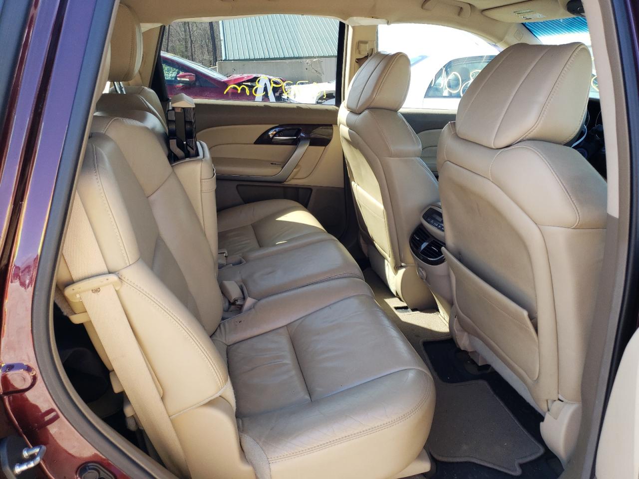 Photo 6 from auction – 2011 ACURA MDX TECHNO with VIN 2HNYD2H65BH536379