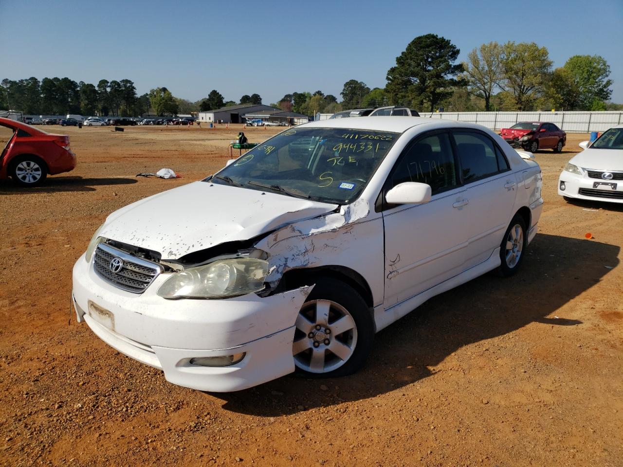 Photo 2 from auction – 2008 TOYOTA COROLLA CE with VIN 1NXBR32E68Z944331