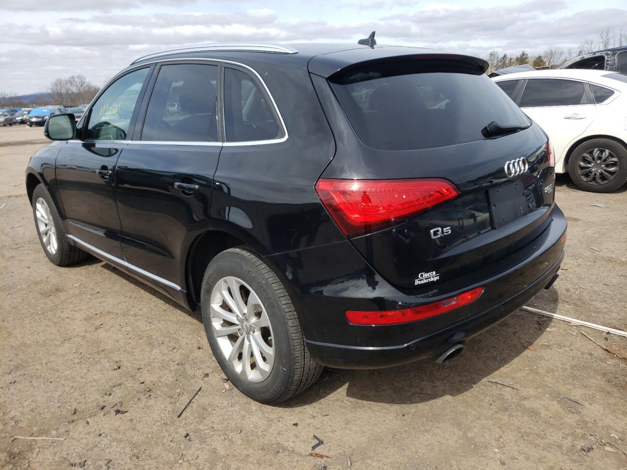 Photo 3 from auction – 2013 AUDI Q5 PREMIUM with VIN WA1LFAFP4DA009753