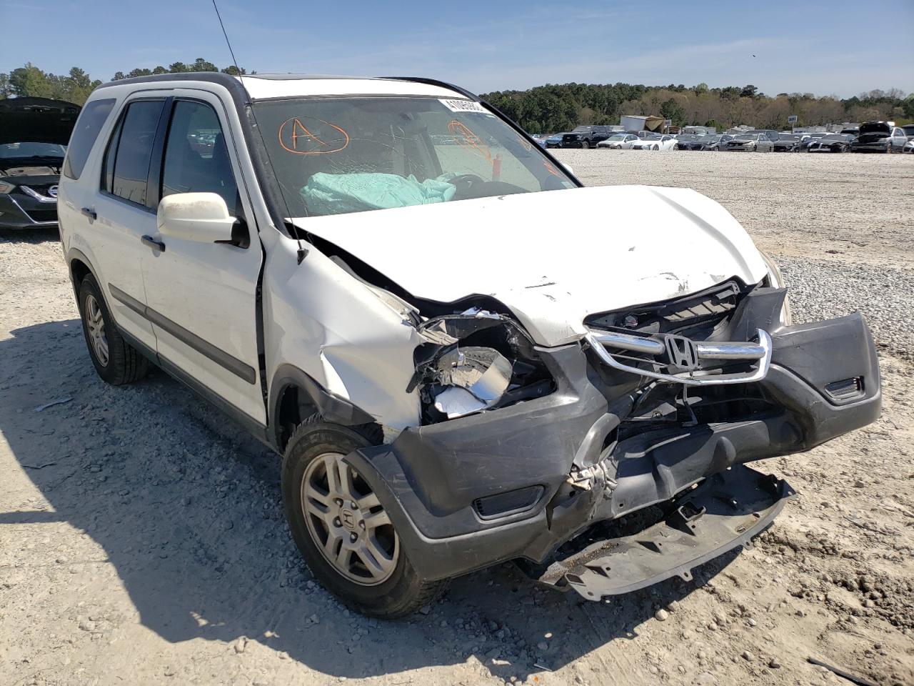 Photo 1 from auction – 2004 HONDA CR-V EX with VIN JHLRD78864C005600