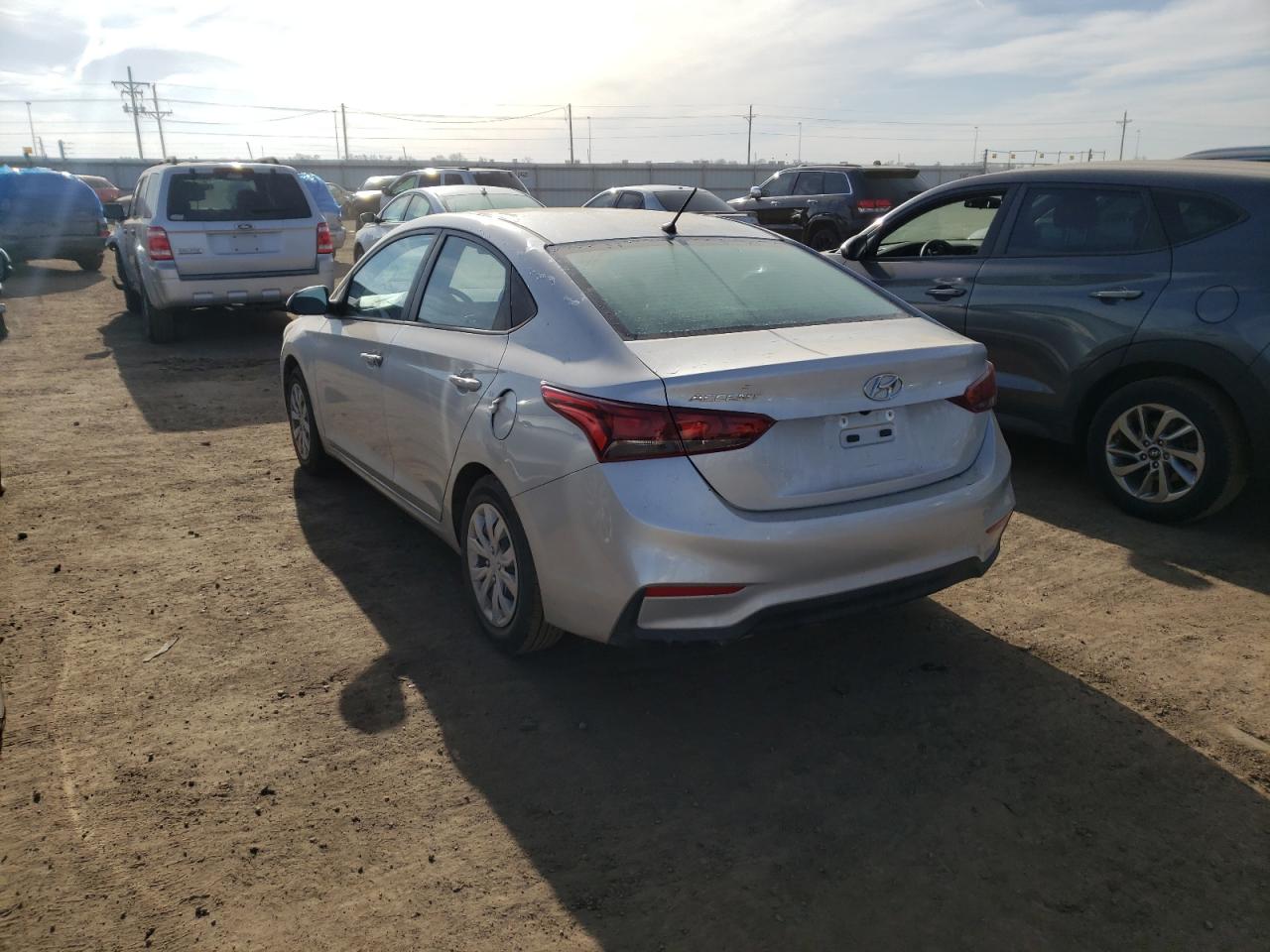 Photo 3 from auction – 2020 HYUNDAI ACCENT SE with VIN 3KPC24A64LE106920