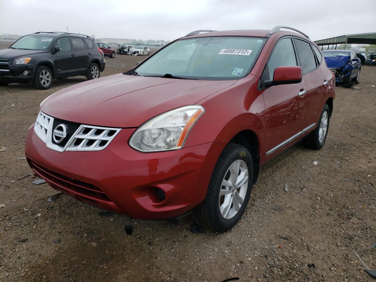 Photo 2 from auction – 2013 NISSAN ROGUE S with VIN JN8AS5MT8DW508319