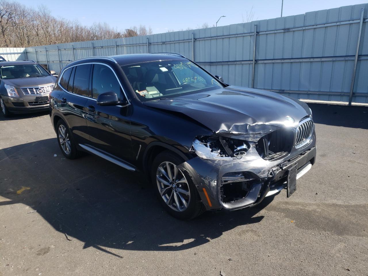 BMW X3 XDRIVE3 2019 with VIN 5UXTR9C56KLD92189 - Photo from auction