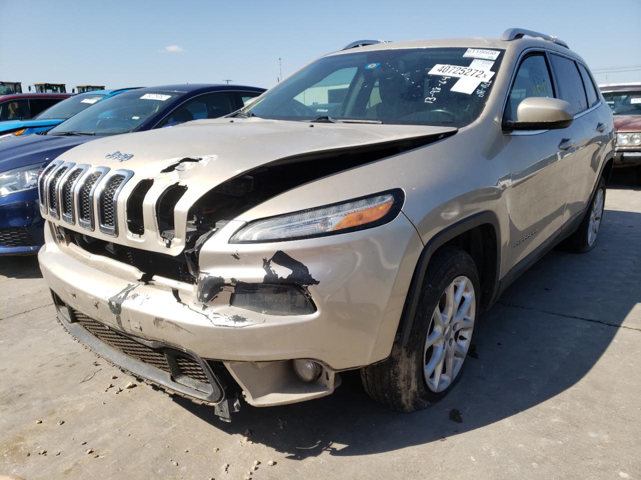 Photo 2 from auction – 2014 JEEP CHEROKEE L with VIN 1C4PJLCB9EW283691