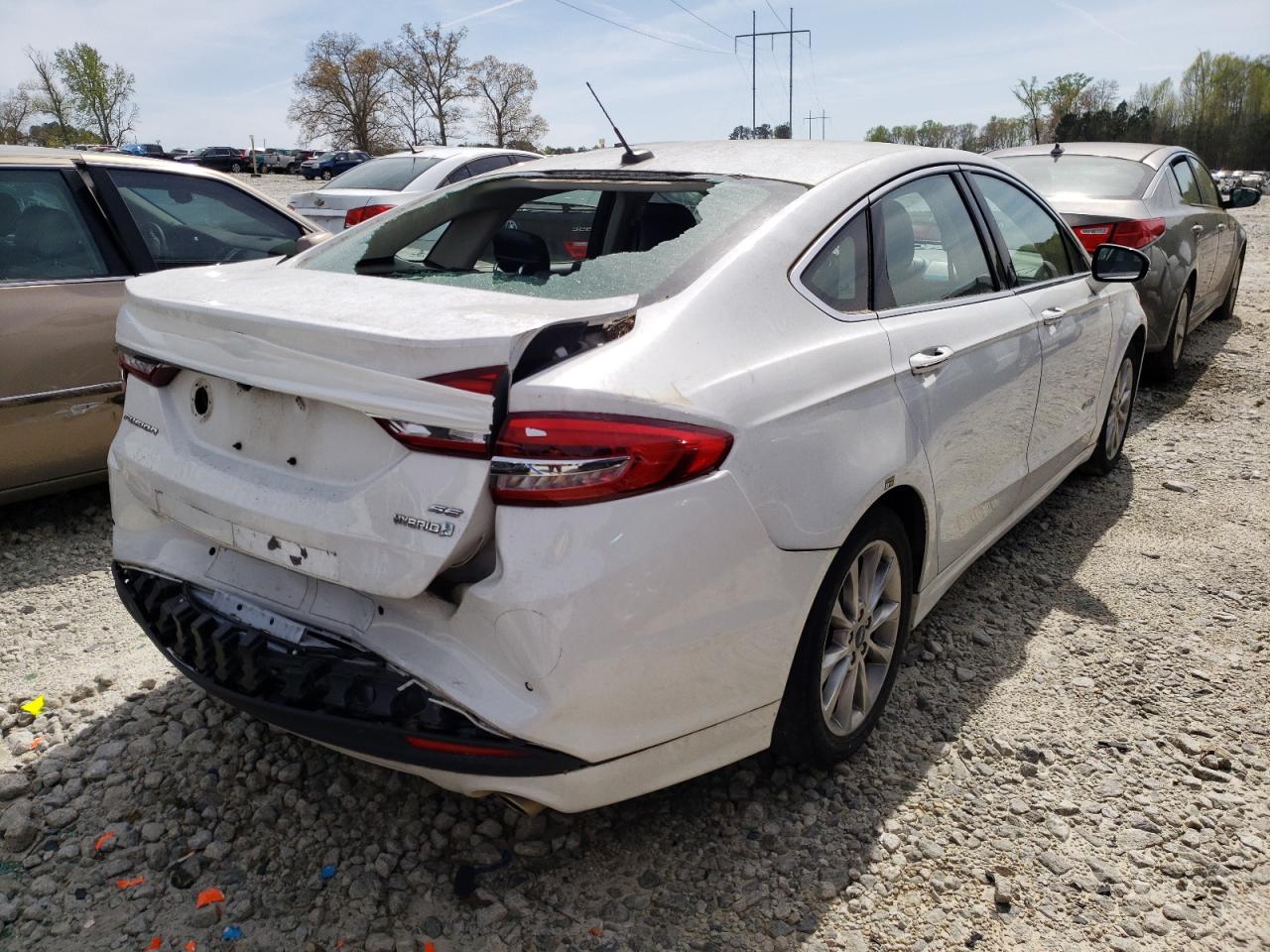 Photo 4 from auction – 2017 FORD FUSION SE with VIN 3FA6P0LU7HR409487
