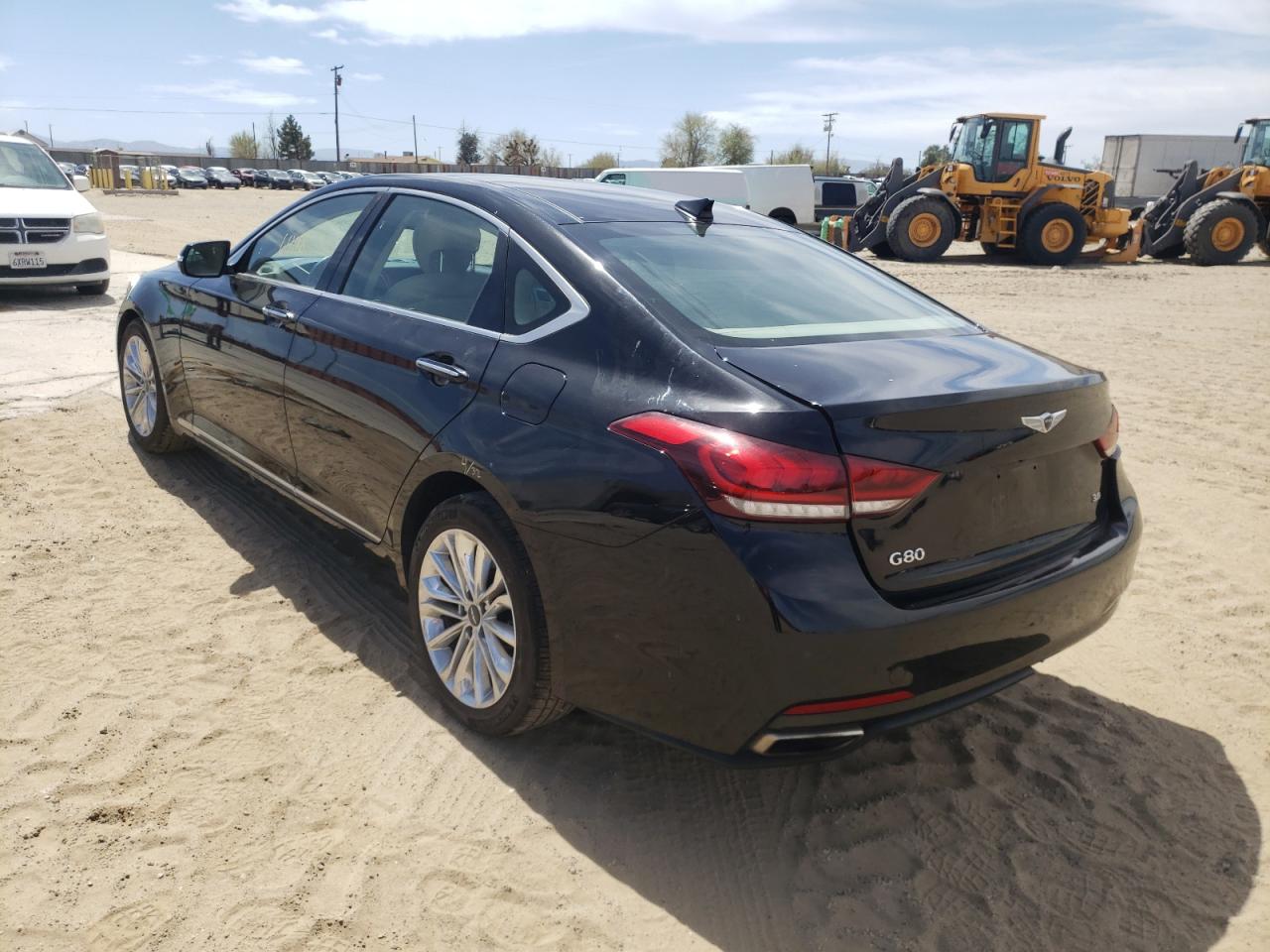 Photo 3 from auction – 2017 GENESIS G80 with VIN KMHGN4JE5HU184188