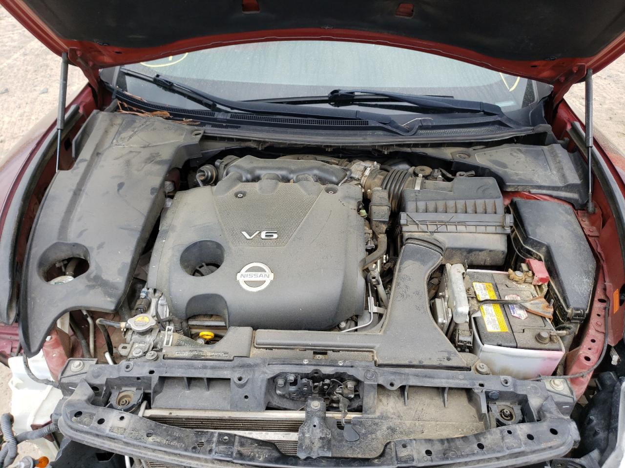 Photo 7 from auction – 2012 NISSAN MAXIMA S with VIN 1N4AA5AP4CC857120