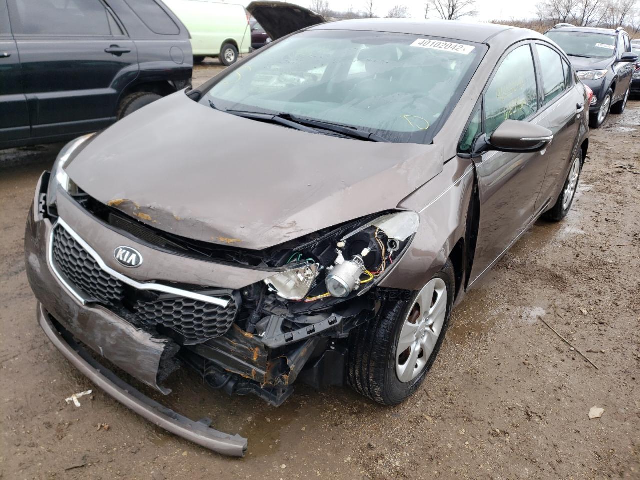 Photo 2 from auction – 2014 KIA FORTE LX with VIN KNAFX4A64E5091054