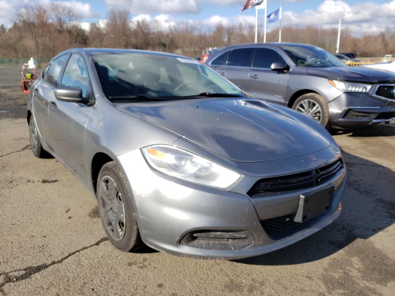 DODGE DART SE 2013 with VIN 1C3CDFAA7DD200369 - Photo from auction