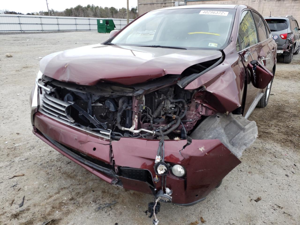 Photo 9 from auction – 2013 LEXUS RX 450 with VIN JTJZB1BA9D2008117
