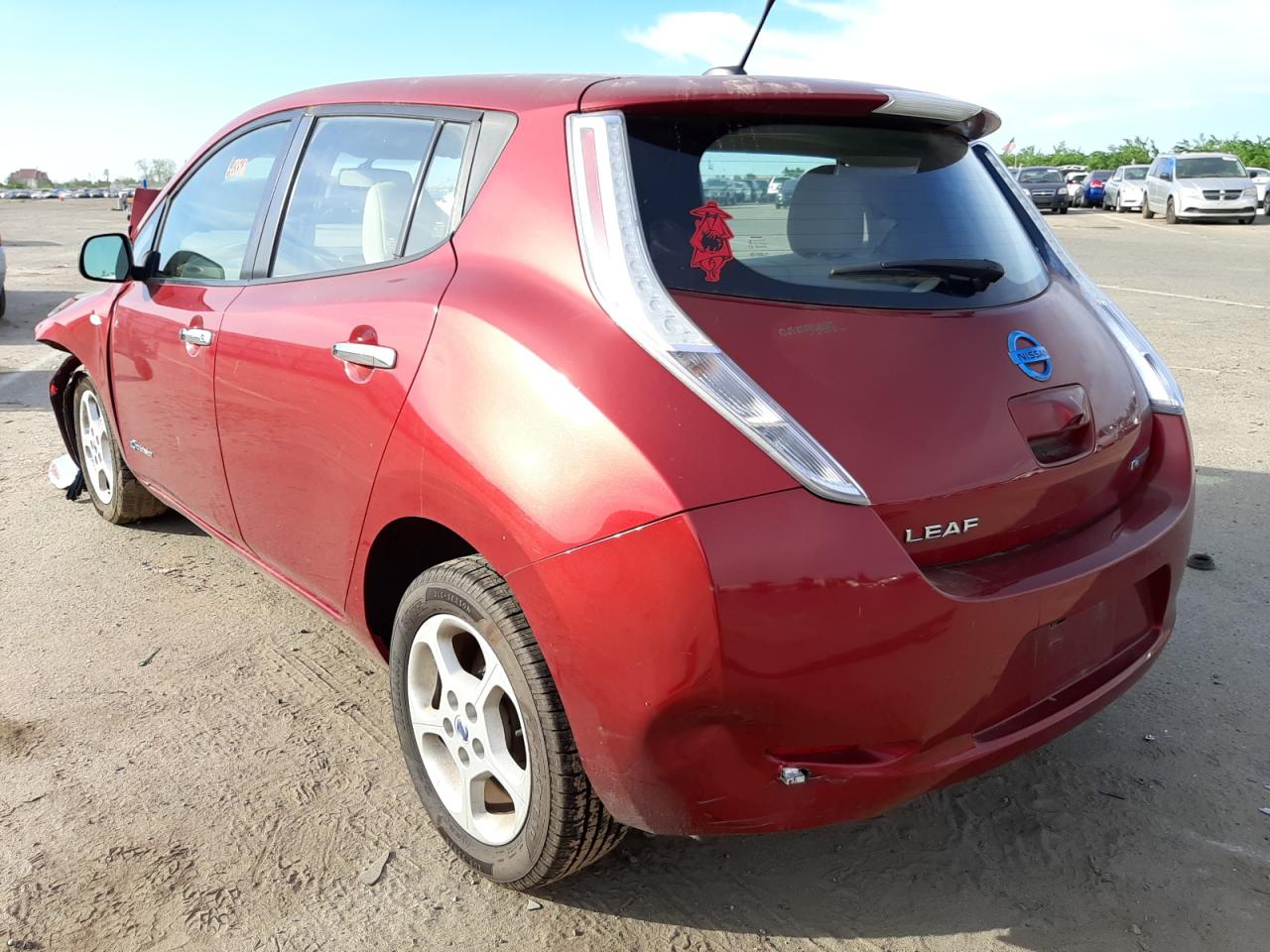 Photo 3 from auction – 2012 NISSAN LEAF SV with VIN JN1AZ0CP5CT016042