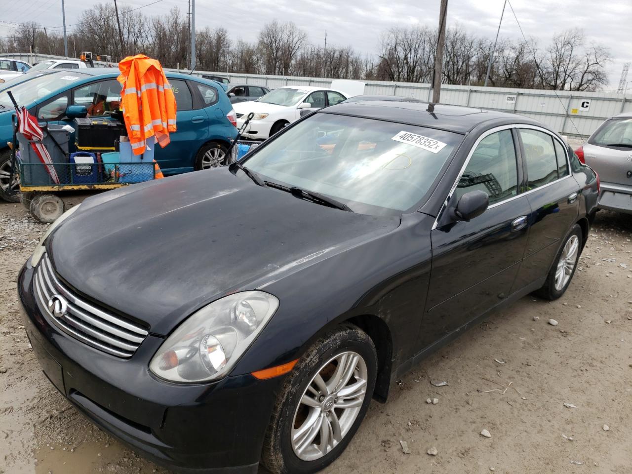 Photo 2 from auction – 2004 INFINITI G35 with VIN JNKCV51F34M712613