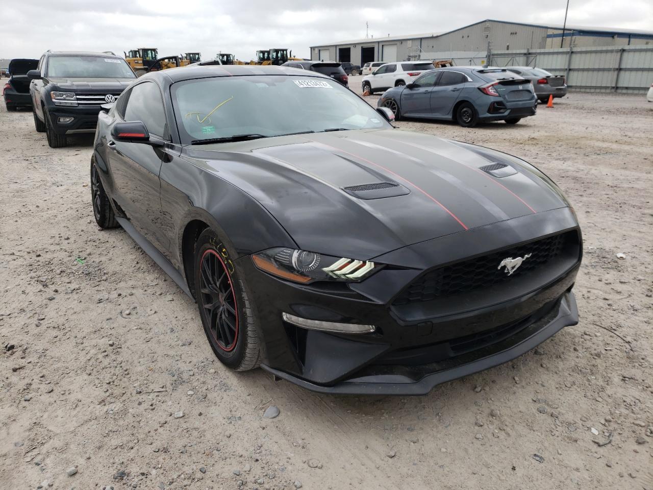 FORD MUSTANG 2018 with VIN 1FA6P8TH0J5126830 - Photo from auction