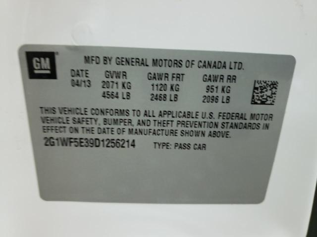 Photo 10 from auction – 2013 CHEVROLET IMPALA LS with VIN 2G1WF5E39D1256214