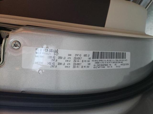 Photo 10 from auction – 2017 CHRYSLER PACIFICA T with VIN 2C4RC1BGXHR788303