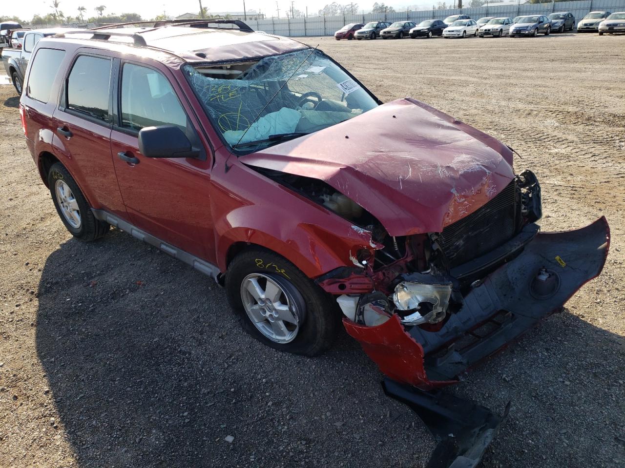 FORD ESCAPE XLT 2010 with VIN 1FMCU0DGXAKB52622 - Photo from auction