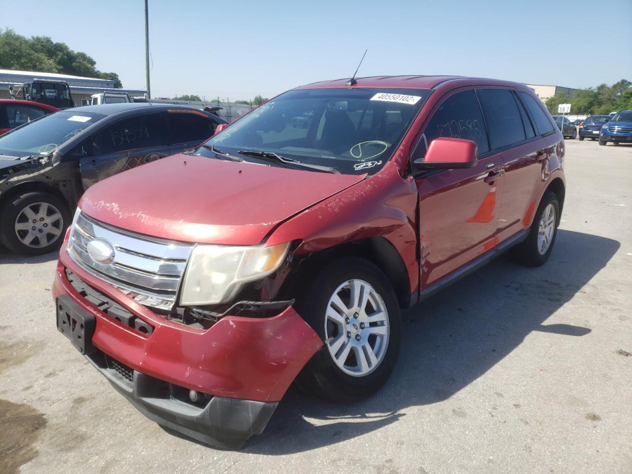 Photo 9 from auction – 2008 FORD EDGE SEL with VIN 2FMDK38C18BA69281