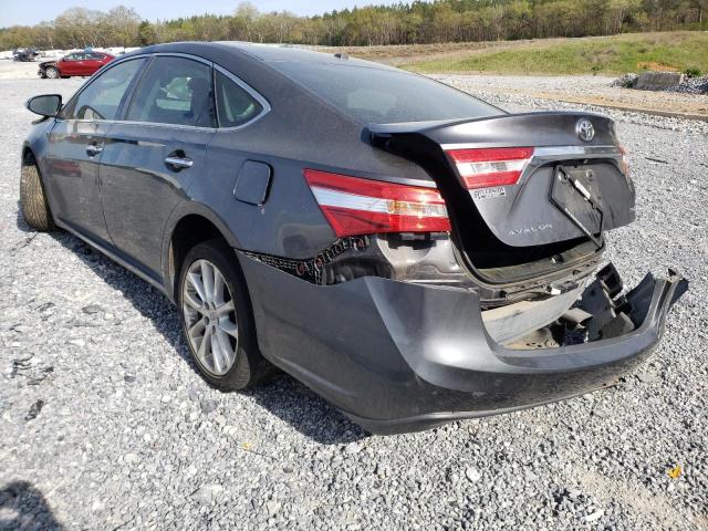 Photo 3 from auction – 2013 TOYOTA AVALON BAS with VIN 4T1BK1EB4DU027277