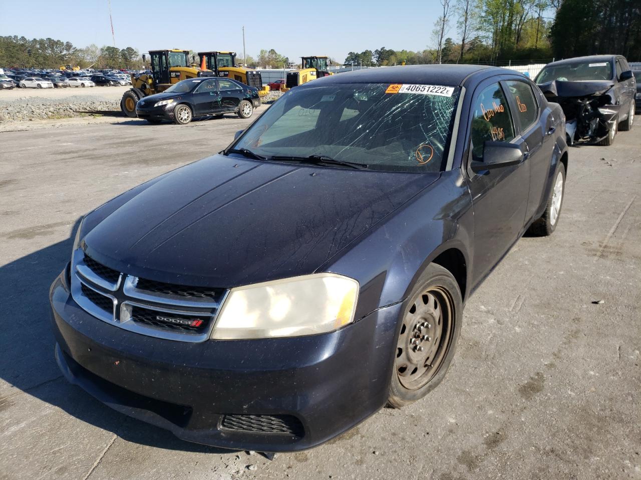 Photo 2 from auction – 2012 DODGE AVENGER SE with VIN 1C3CDZAB6CN232989