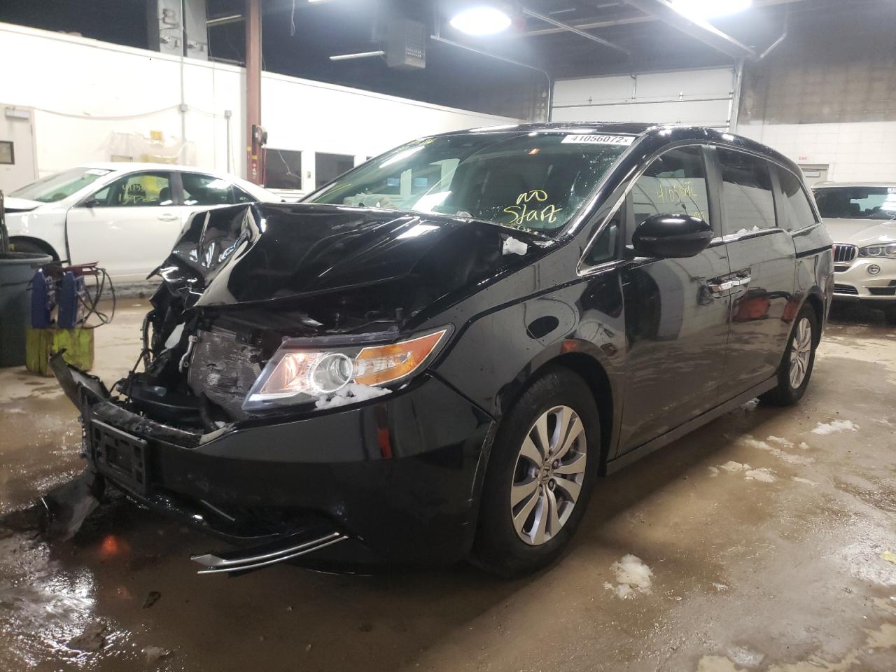Photo 2 from auction – 2014 HONDA ODYSSEY EX with VIN 5FNRL5H65EB041561