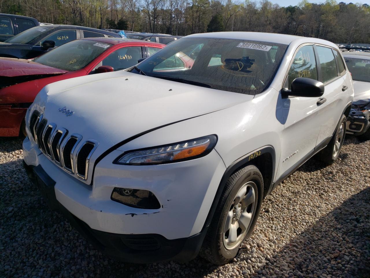 Photo 2 from auction – 2014 JEEP CHEROKEE S with VIN 1C4PJMAB7EW243859