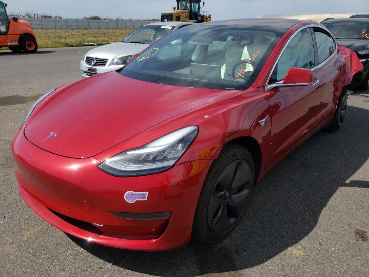 Photo 2 from auction – 2018 TESLA MODEL 3 with VIN 5YJ3E1EA2JF167470