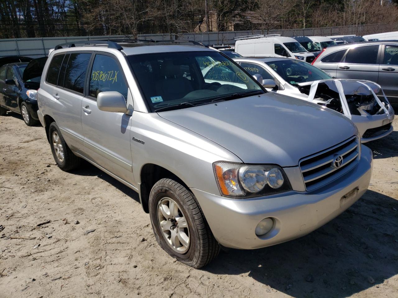 Photo 9 from auction – 2001 TOYOTA HIGHLANDER with VIN JTEHF21A510037384