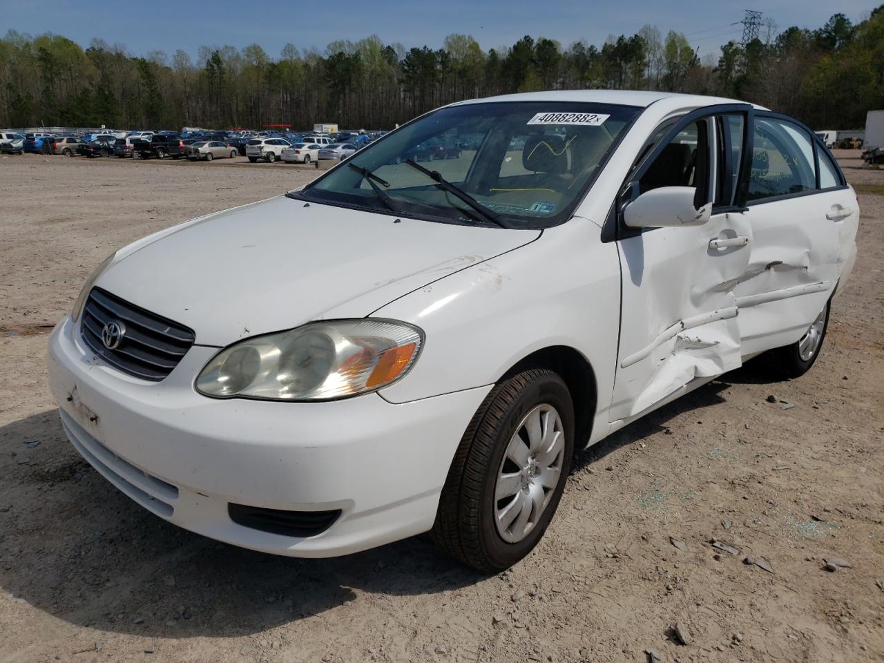 Photo 2 from auction – 2003 TOYOTA COROLLA CE with VIN 1NXBR32E33Z118125