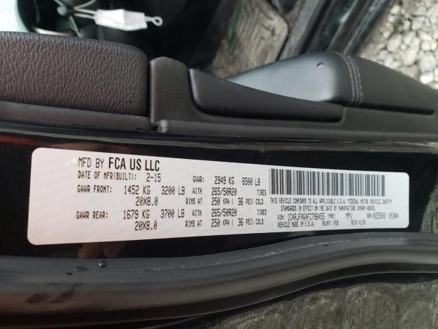 Photo 10 from auction – 2015 JEEP GRAND CHER with VIN 1C4RJFAG4FC796455