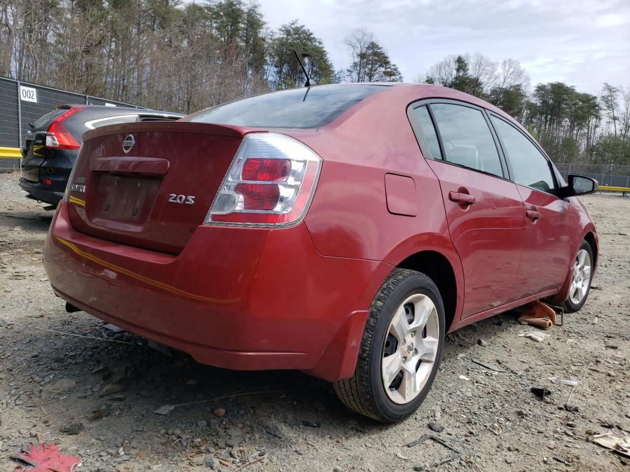 Photo 4 from auction – 2007 NISSAN SENTRA 2.0 with VIN 3N1AB61E07L666867