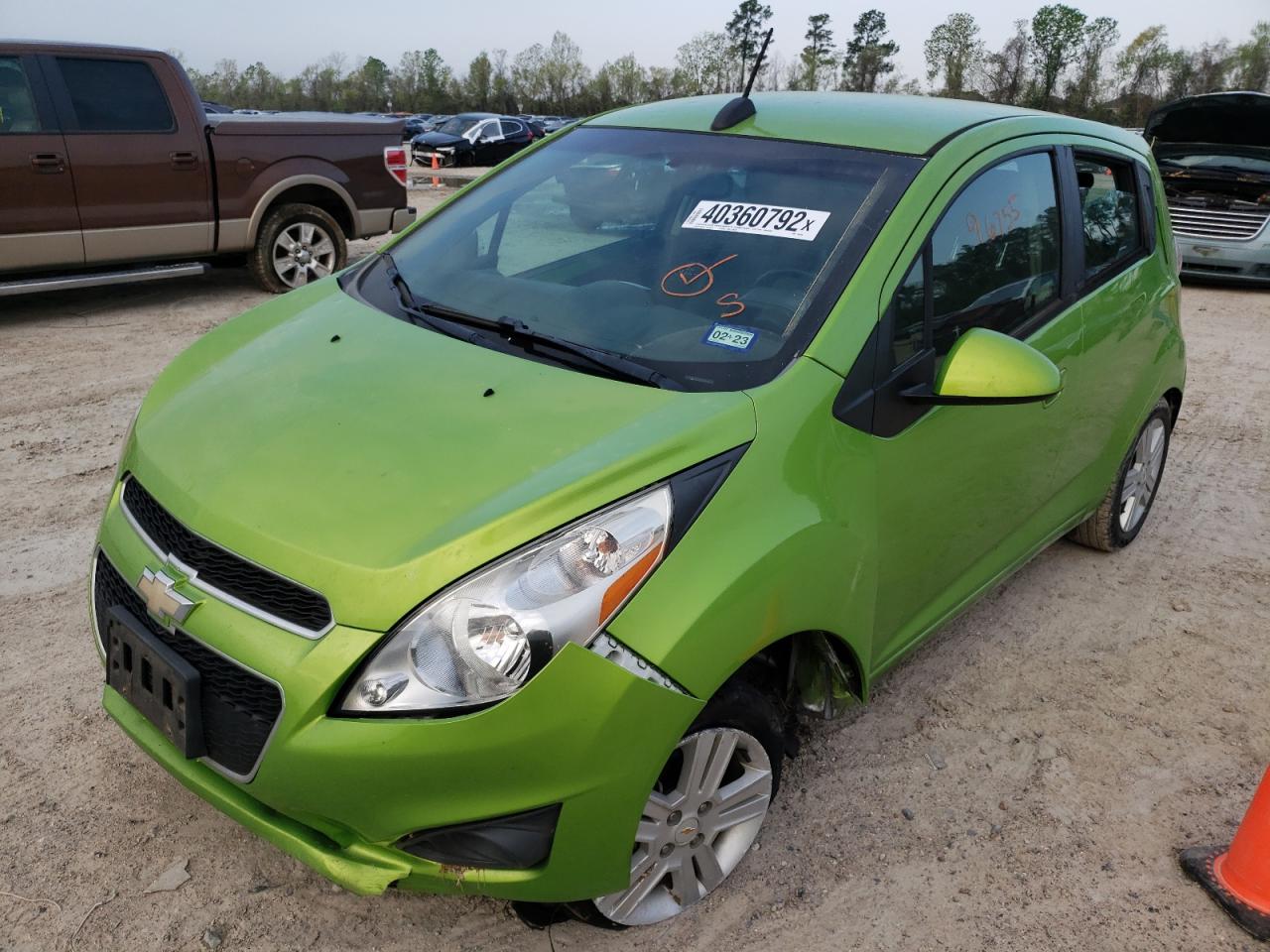 Photo 2 from auction – 2015 CHEVROLET SPARK LS with VIN KL8CB6S99FC798956