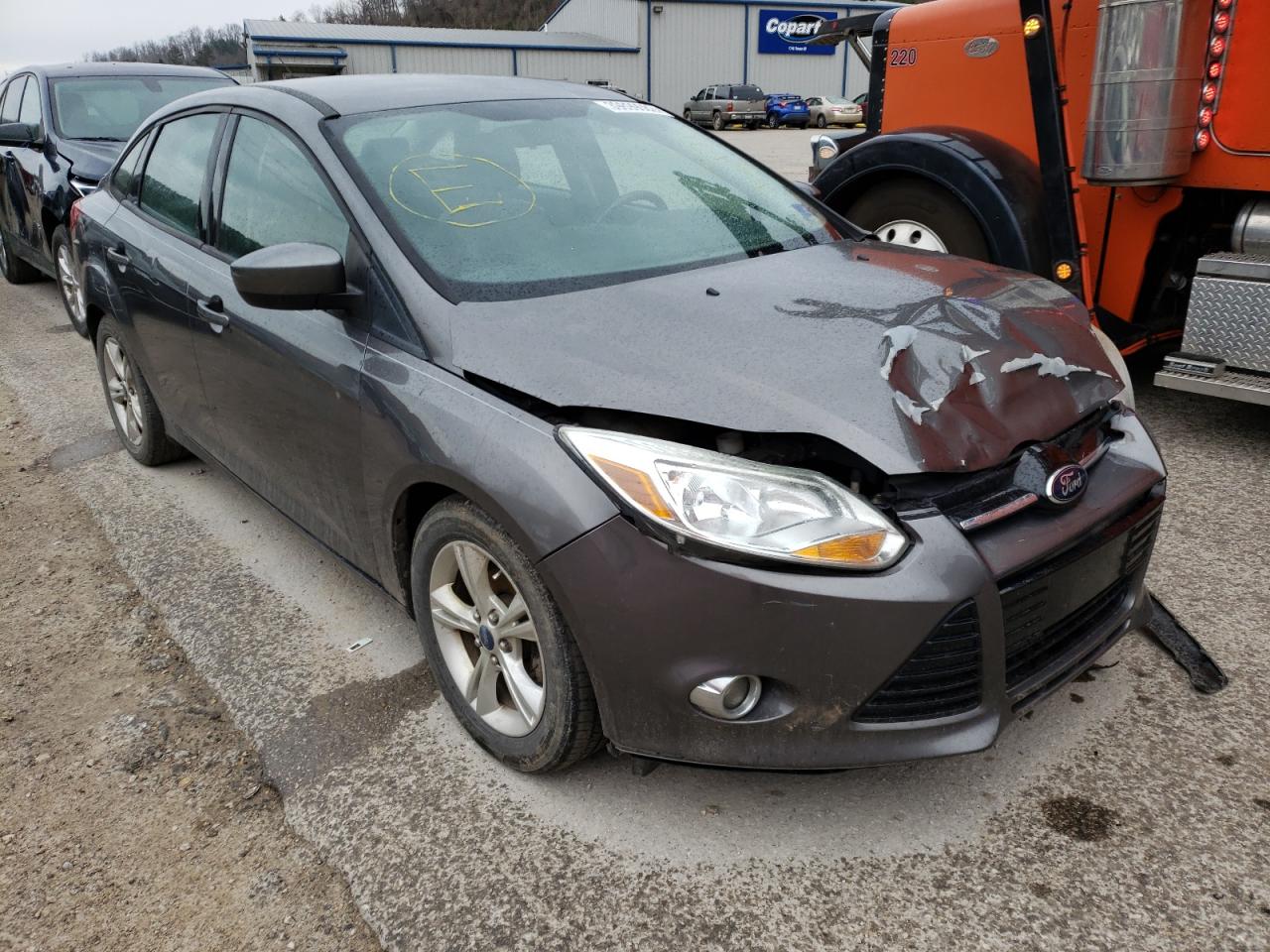FORD FOCUS SE 2012 with VIN 1FAHP3F25CL414599 - Photo from auction