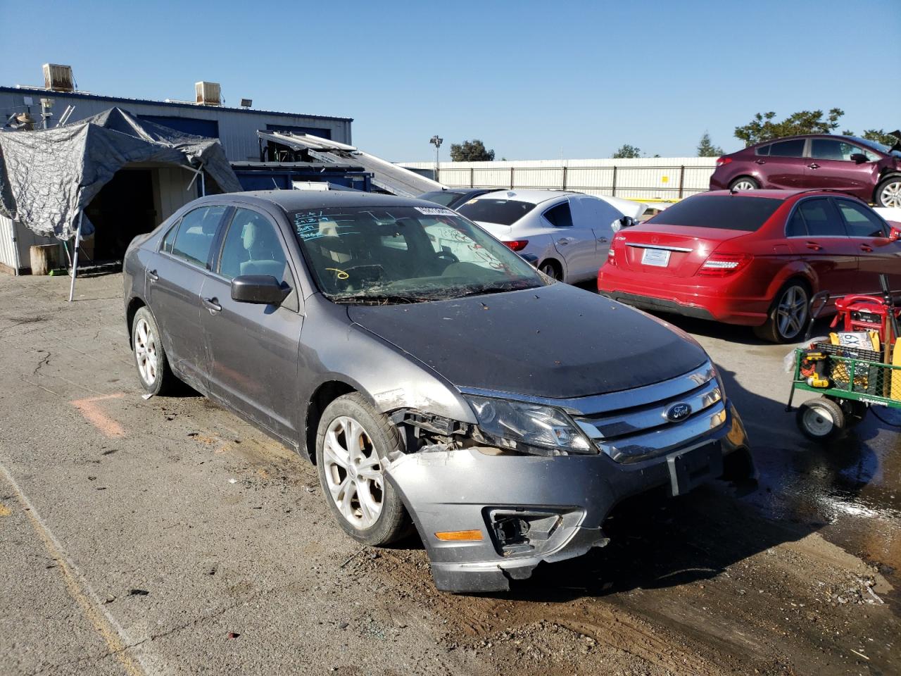 Photo 1 from auction – 2012 FORD FUSION SE with VIN 3FAHP0HA6CR320574