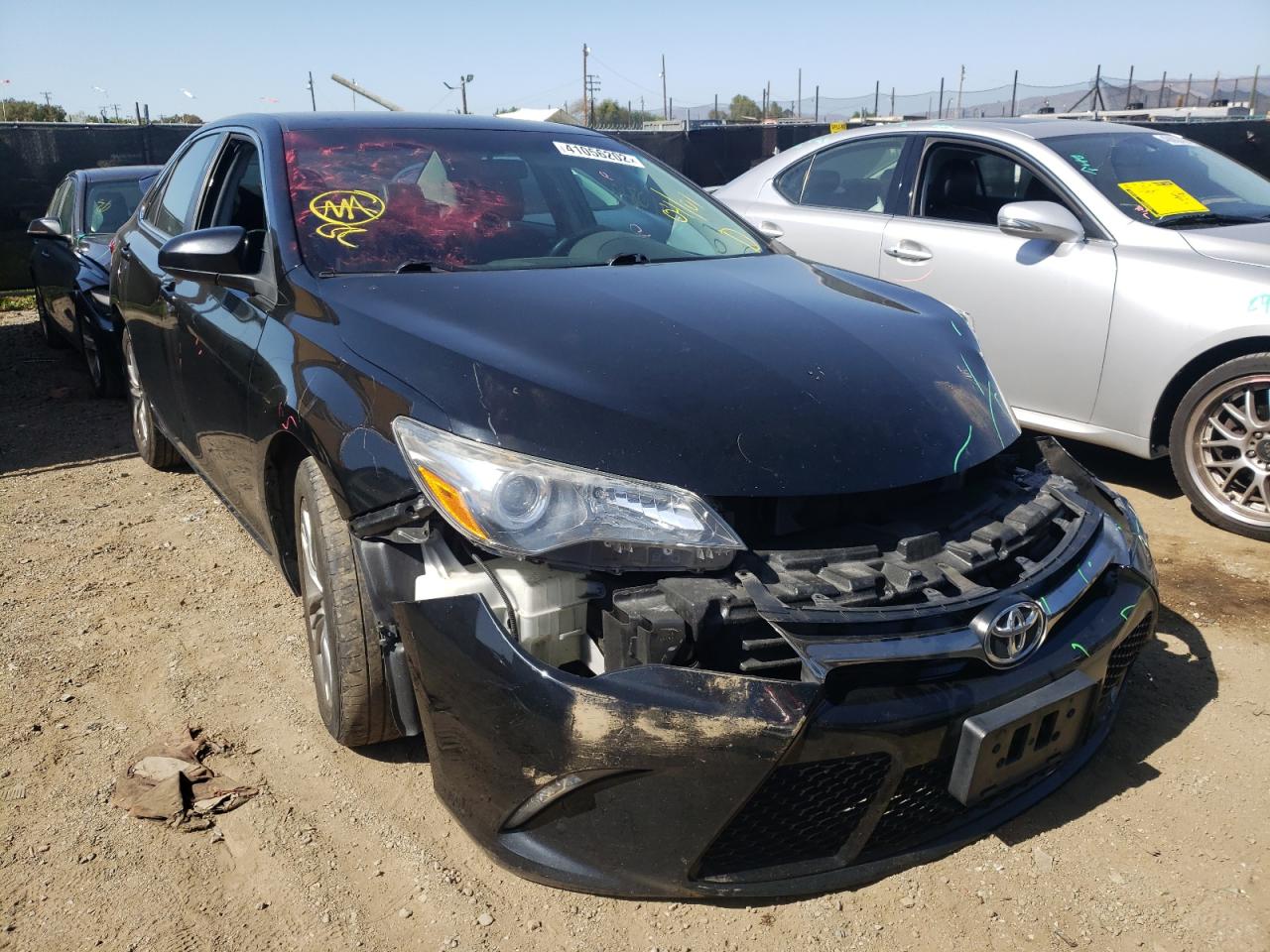 TOYOTA CAMRY LE 2015 with VIN 4T1BF1FK1FU055771 - Photo from auction