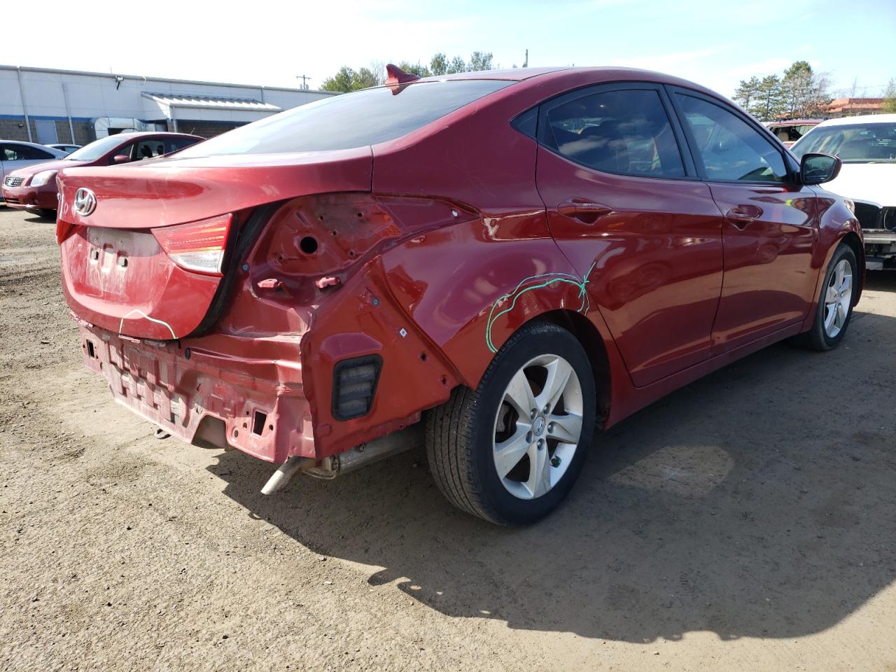 Photo 4 from auction – 2011 HYUNDAI ELANTRA GL with VIN KMHDH4AE4BU089932