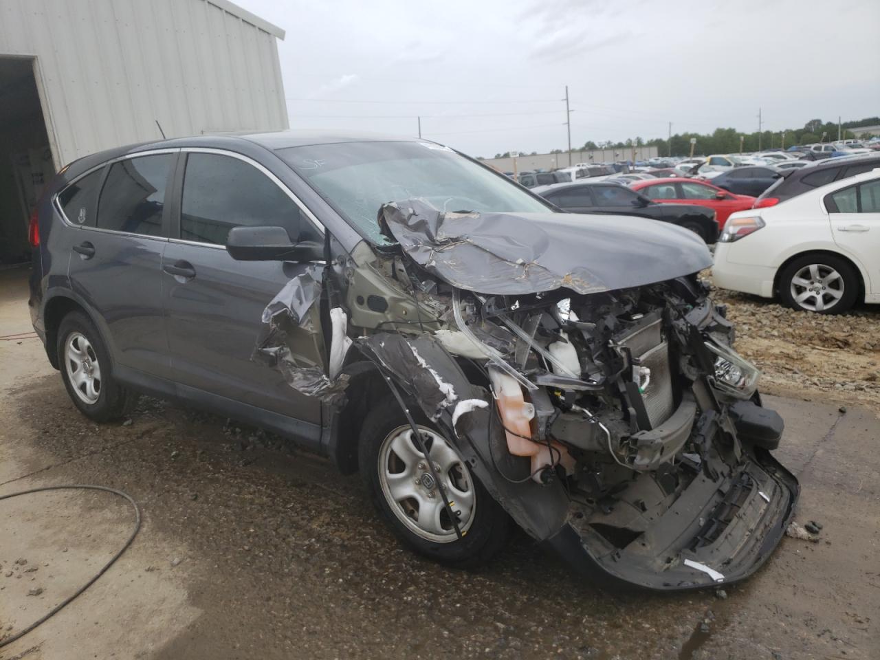 HONDA CR-V LX 2016 with VIN 5J6RM4H37GL005944 - Photo from auction