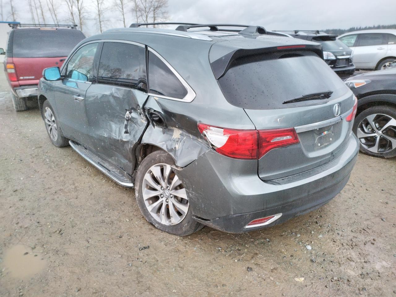 Photo 3 from auction – 2015 ACURA MDX TECHNO with VIN 5FRYD4H40FB018576