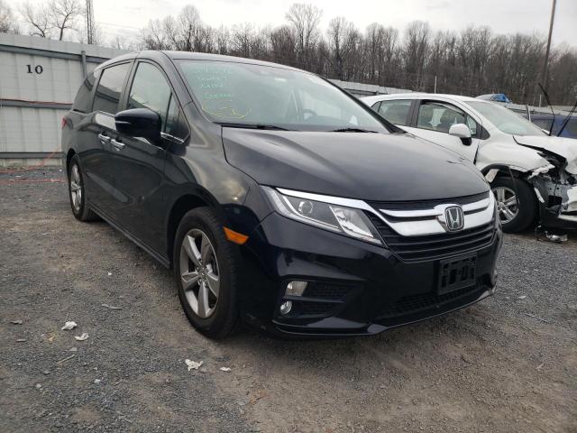 HONDA ODYSSEY EX 2018 with VIN 5FNRL6H79JB025176 - Photo from auction