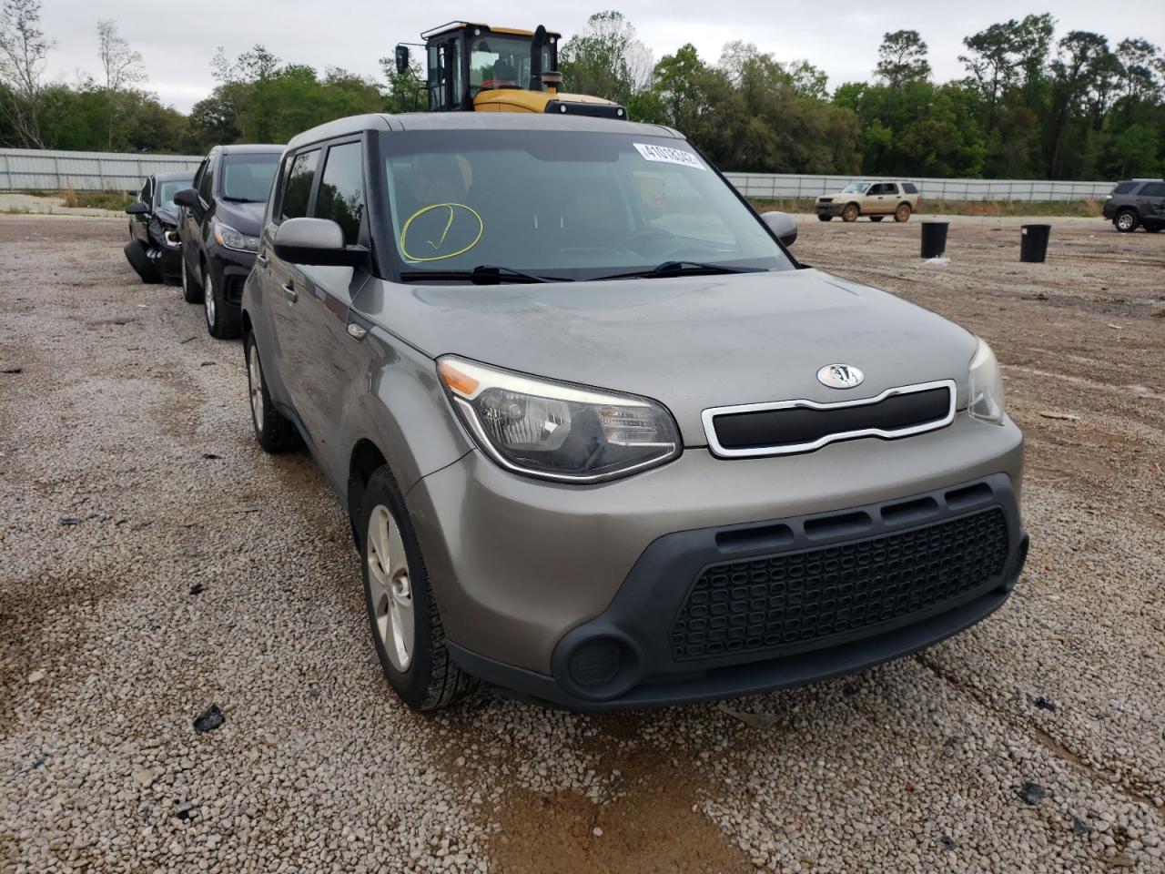 KIA SOUL 2014 with VIN KNDJN2A22E7099243 - Photo from auction