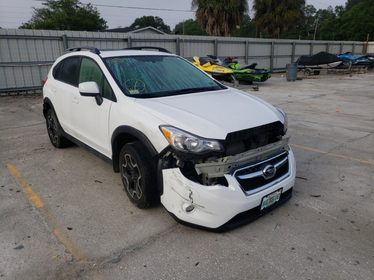 SUBARU XV CROSSTR 2013 with VIN JF2GPACC9D2805531 - Photo from auction