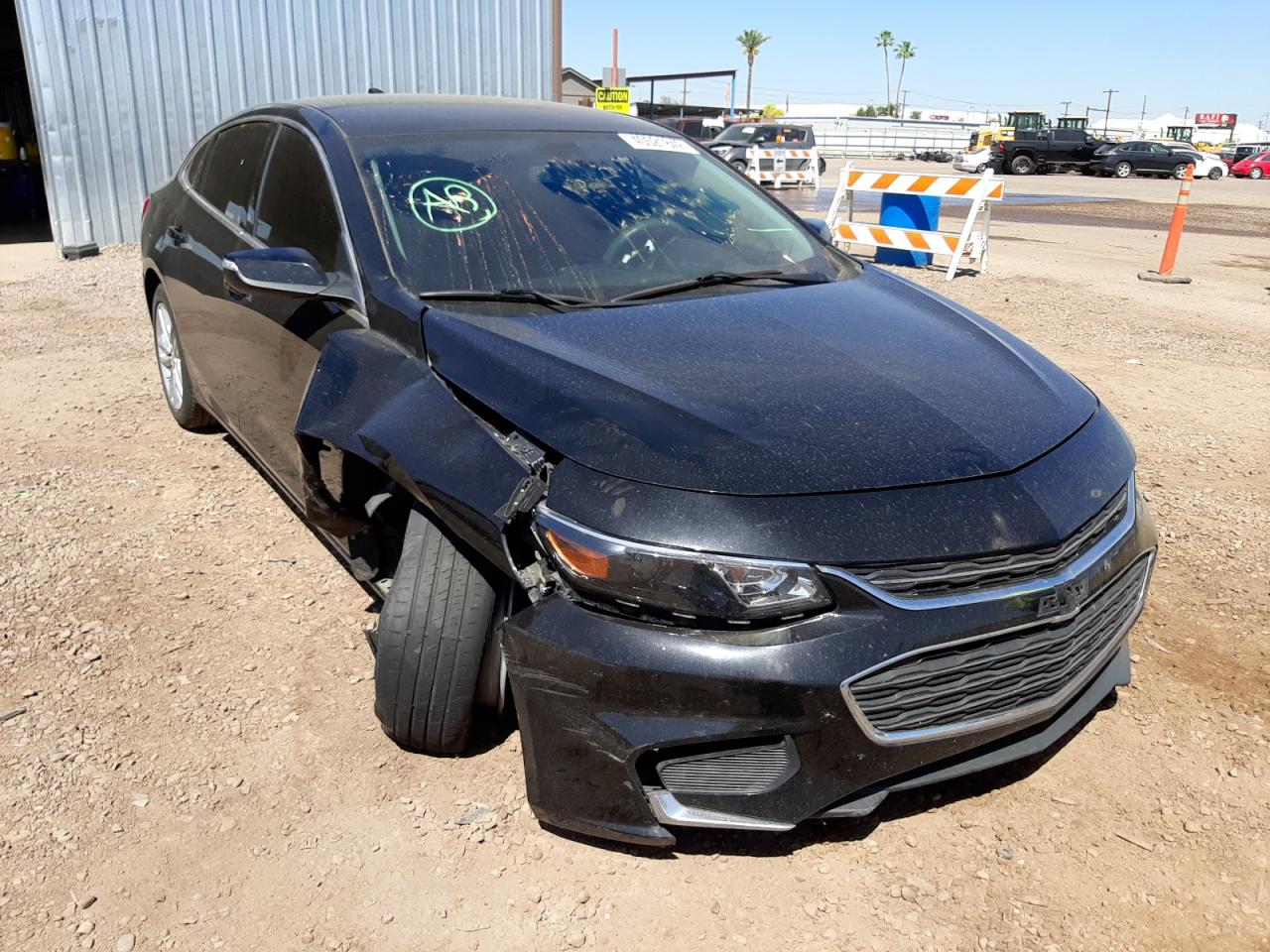 CHEVROLET MALIBU LT 2018 with VIN 1G1ZD5ST2JF151509 - Photo from auction