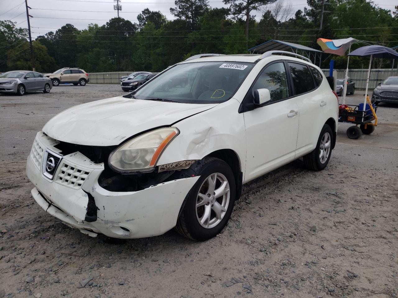Photo 2 from auction – 2008 NISSAN ROGUE S with VIN JN8AS58V08W100205