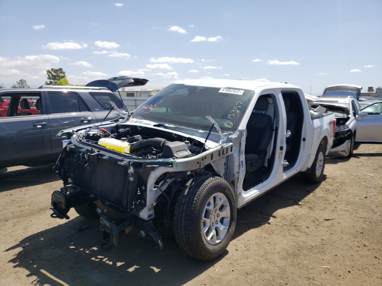 Photo 2 from auction – 2021 FORD F150 SUPER with VIN 1FTFW1E58MFC50933