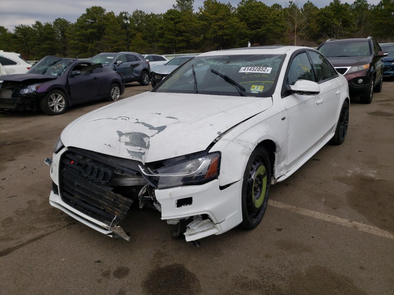 Photo 2 from auction – 2016 AUDI S4 PREMIUM with VIN WAUDGAFL0GA004846