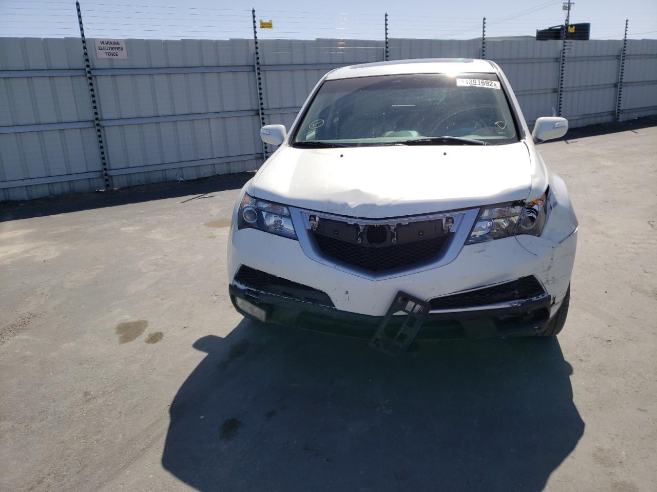 صورة رقم 9 من المزاد - 2012 ACURA MDX TECHNO مع VIN 2HNYD2H35CH549396