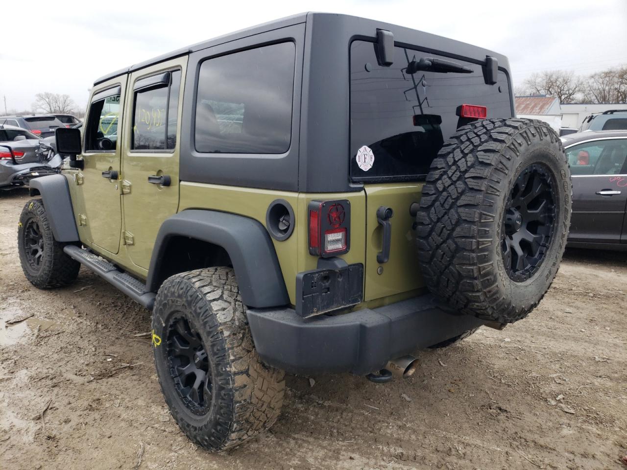 Photo 3 from auction – 2013 JEEP WRANGLER U with VIN 1C4BJWDG9DL539267
