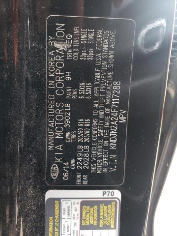 Photo 10 from auction – 2015 KIA SOUL with VIN KNDJN2A24F7117288