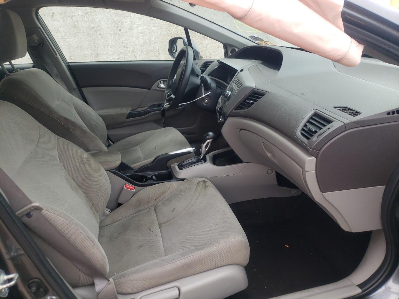 Photo 5 from auction – 2012 HONDA CIVIC EX with VIN 19XFB2F85CE385175