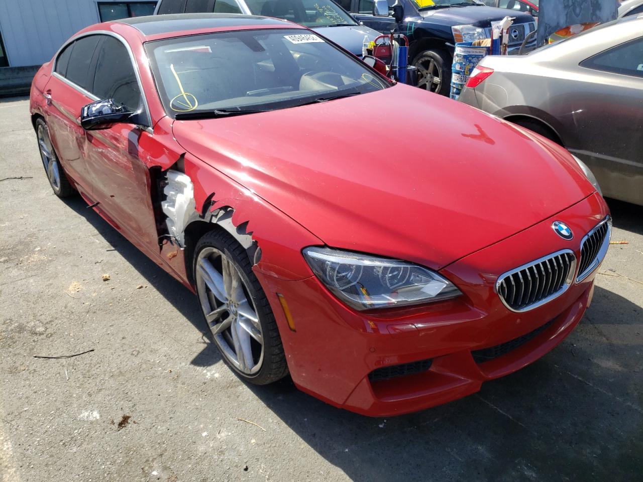 BMW 640 I 2013 with VIN WBA6A0C58DDZ03491 - Photo from auction